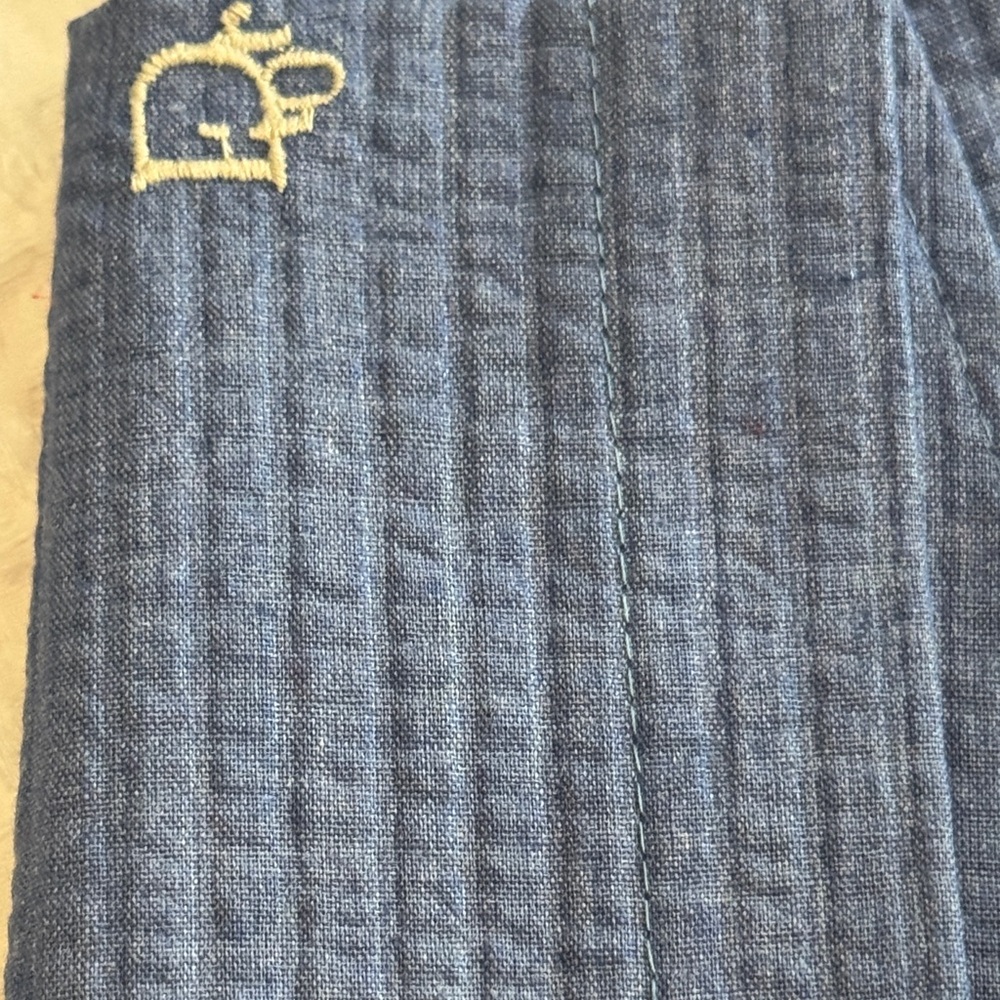 Dior Textured Blue Robe - Picture 4 of 4